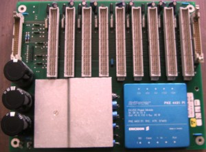 Backplane PUB 6 for BP250 